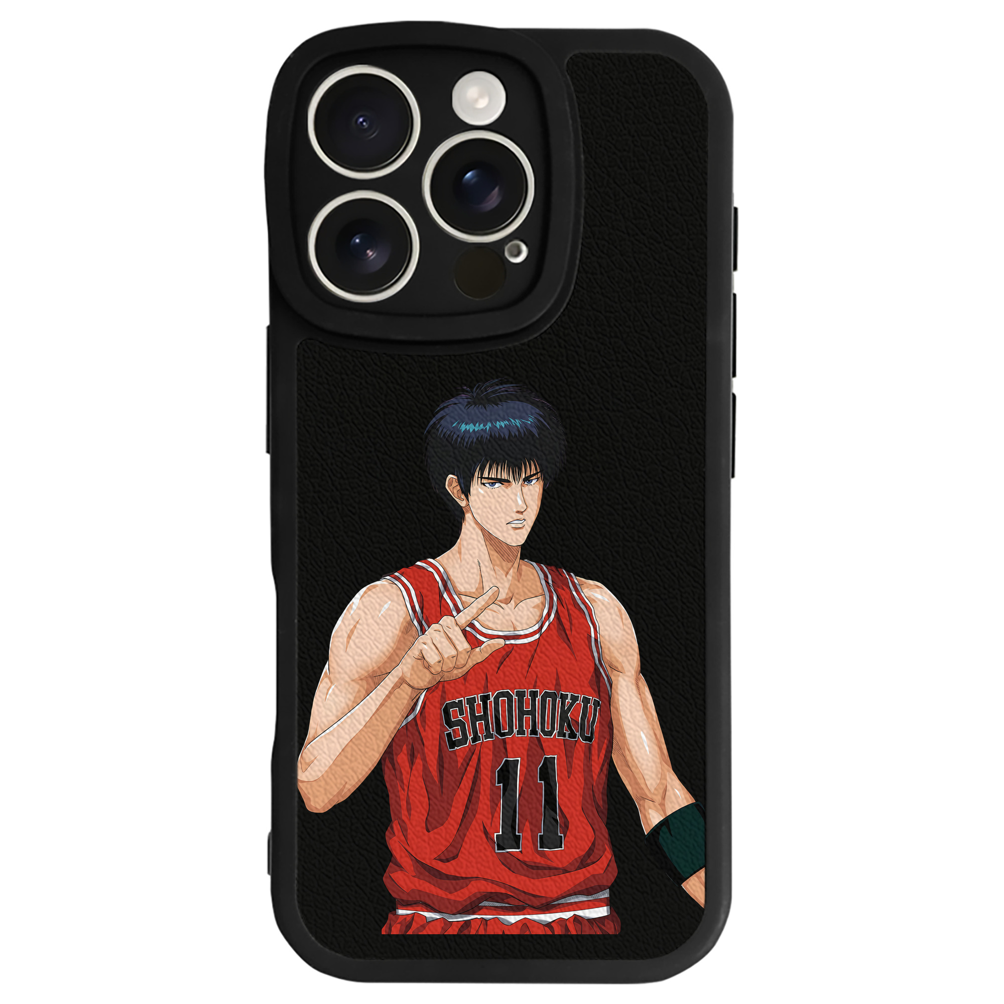 （画像用） SLAM DUNK／スラムダンク 【iPhone 16シリーズ対応】シリコンスマホケース（レザー調） 材質：シリコン